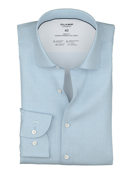 Camicia da ufficio OLYMP Level Five 24/Seven body fit