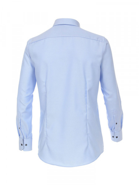 VENTI Regular Fit Camicia Azzurro Button-Down Dobby