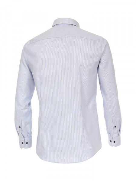 VENTI Regular Fit Camicia Azzurro Double-Button-Down Dobby