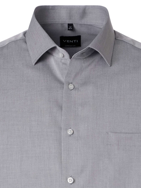 VENTI Comfort Fit Camicia Grigio Kent Twill - Vista 1
