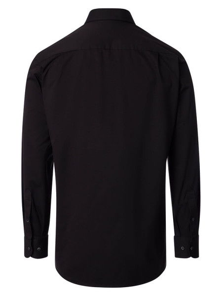 VENTI Comfort Fit Camicia Nero Kent Jersey