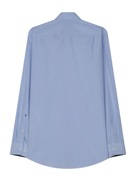 SEIDENSTICKER Regular Fit Camicia Azzurro Business Kent Popeline
