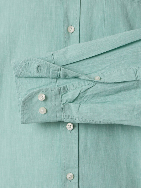 CASAMODA Comfort Fit Camicia Verde Kent Easy Care  - Vista 2
