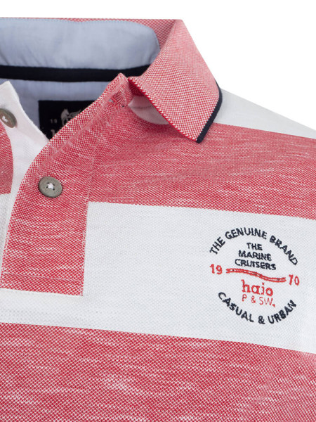 HAJO Polo Rosso Piqué - Vista 1