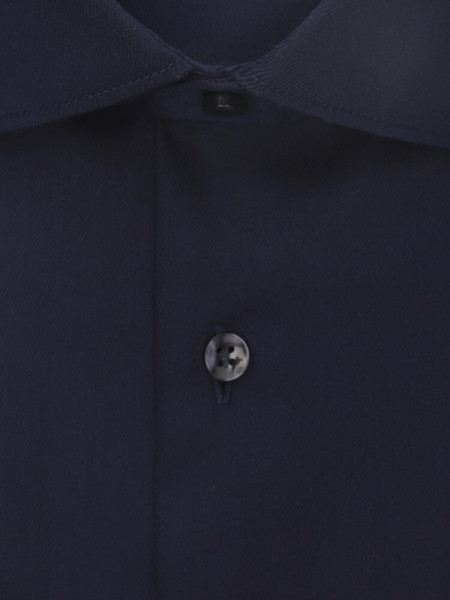 SEIDENSTICKER Tailored Fit Camicia Marino New Kent Twill - Vista 1