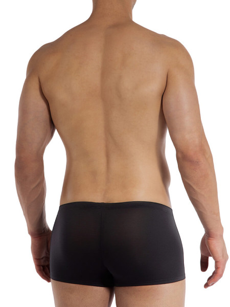 OLAF BENZ Regular Fit Nero Microfaser