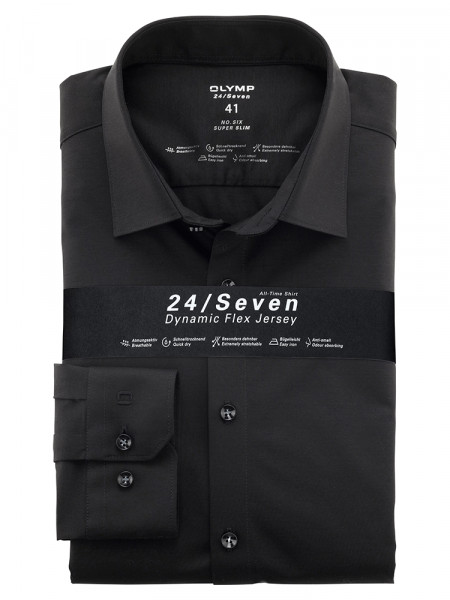 Camicia in jersey OLYMP No. Six 24/Seven super slim