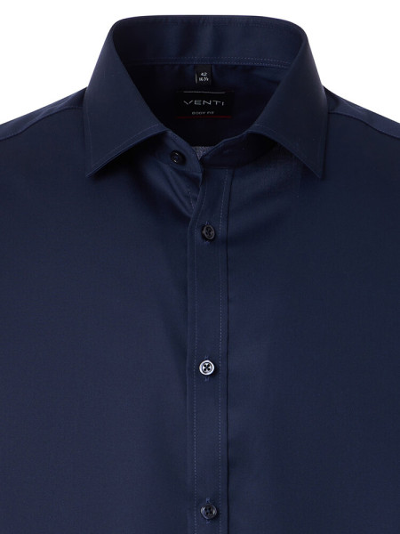 VENTI Slim Fit Camicia Marino Kent Popeline - Vista 1