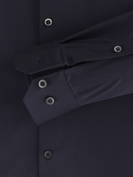 VENTI Slim Fit Camicia Blu scuro Kent Jersey - Vista 2