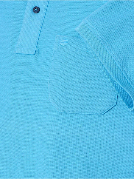 REDMOND Polo Blu medio Piqué - Vista 2