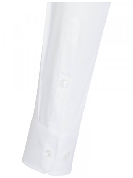 SEIDENSTICKER Slim Fit Camicia Bianco Business Kent Original - Vista 1