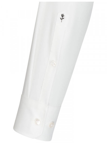 SEIDENSTICKER Tailored Fit Camicia Beige chiaro Business Kent Popeline - Vista 1