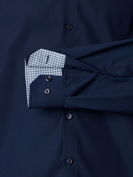 VENTI Regular Fit Camicia Marino Kent Popeline - Vista 2