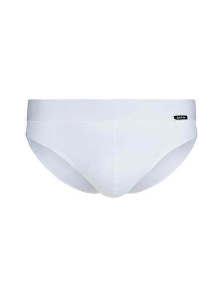 SKINY Regular Fit Bianco Feinripp - Vista 1