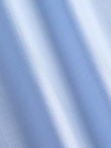 ARTIGIANO Regular Fit Camicia Blu medio Haifisch Faux uni