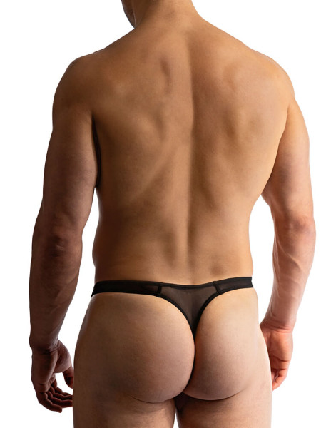 MANSTORE Regular Fit Nero Microfaser