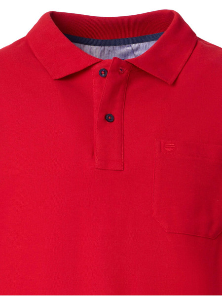 REDMOND Polo Rosso Piqué - Vista 1