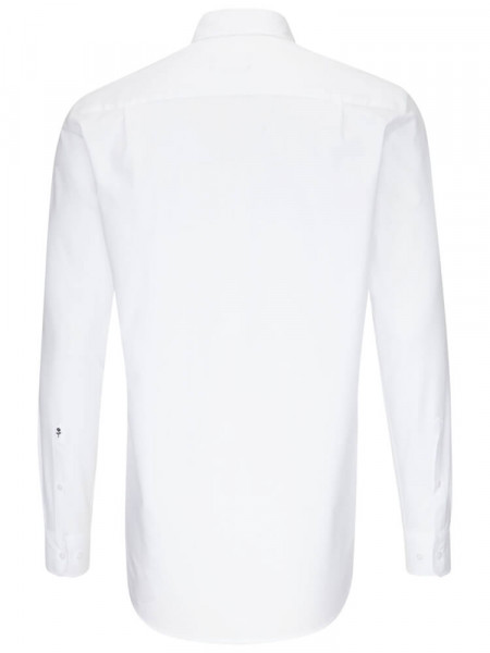 SEIDENSTICKER Comfort Fit Camicia Azzurro Business Kent Popeline - Vista 1