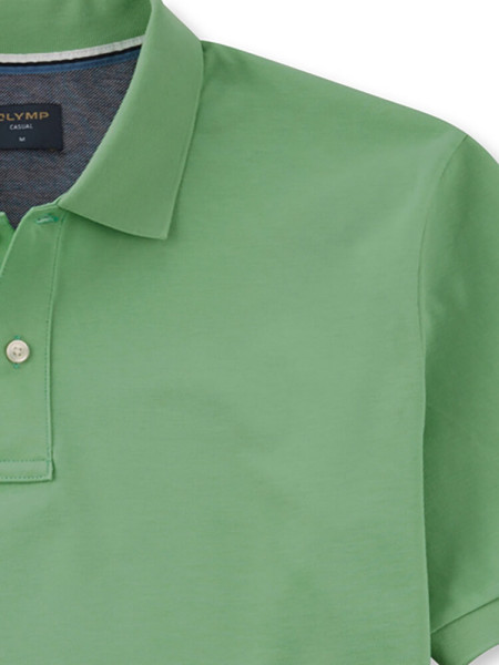 OLYMP Polo Verde Piqué