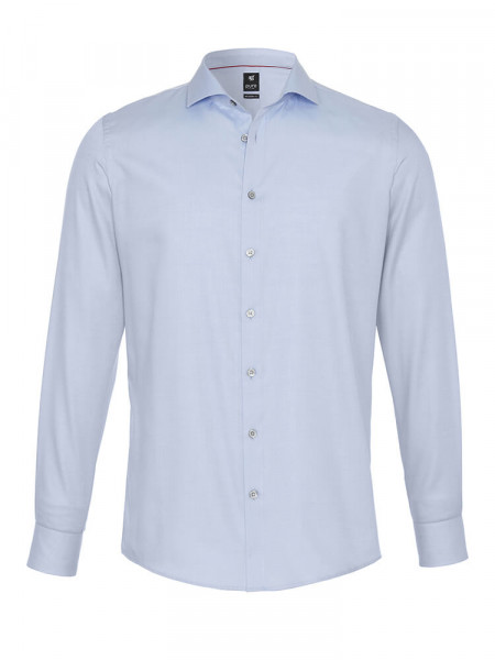 PURE Regular Fit Camicia Azzurro Haifisch Popeline - Vista 1
