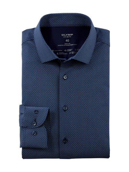 Camicia da ufficio OLYMP Level Five 24/Seven body fit