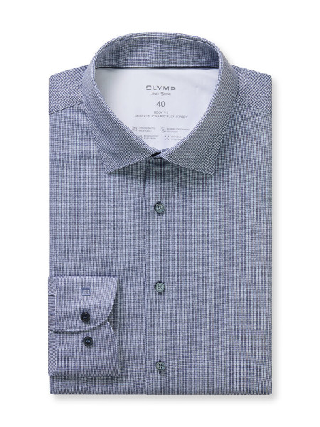 Camicia da ufficio OLYMP Level Five 24/Seven body fit