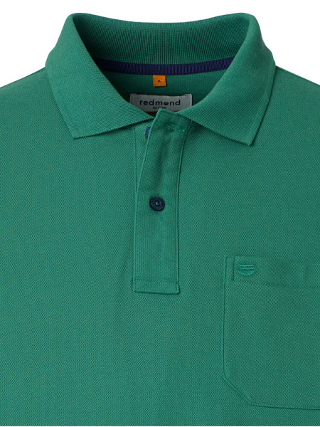 REDMOND Polo Verde scuro Piqué - Vista 1