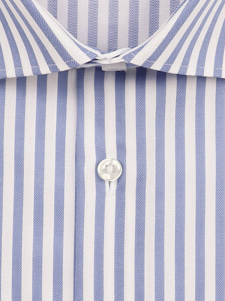 SEIDENSTICKER Regular Fit Camicia Azzurro New Kent Struktur - Vista 1