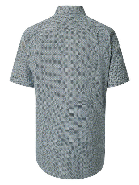 REDMOND Comfort Fit Camicia Antracite Kent Print