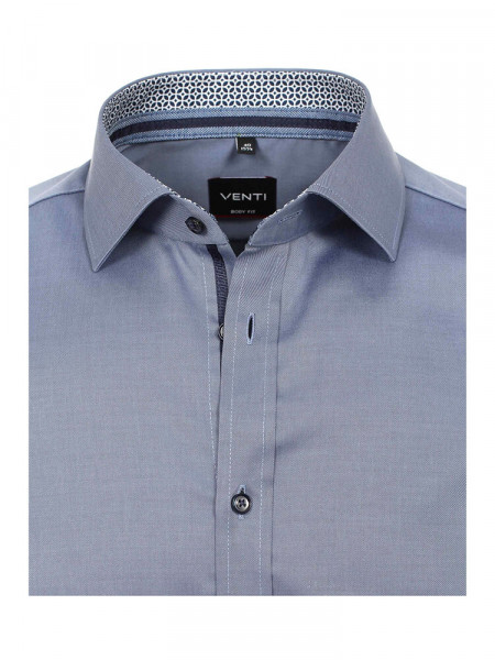 VENTI Slim Fit Camicia Blu scuro Kent Twill - Vista 1