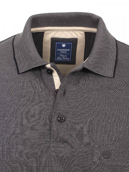 REDMOND Polo Grigio Piqué - Vista 1