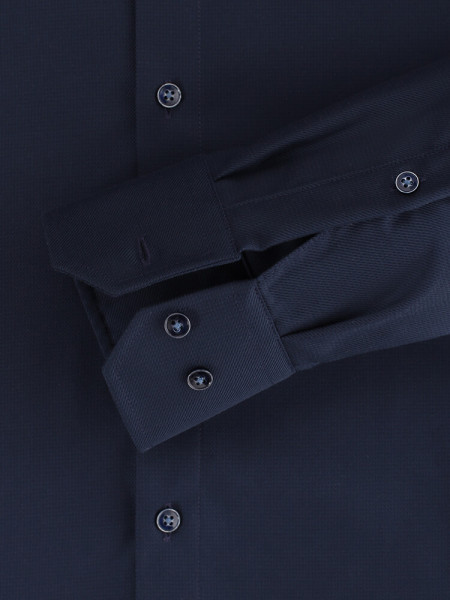 VENTI Regular Fit Camicia Blu scuro Kent Struktur - Vista 2