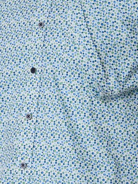 CASAMODA Comfort Fit Camicia Verde Button-Down Easy Care  - Vista 2