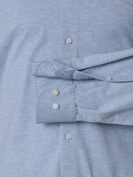 VENTI Comfort Fit Camicia Azzurro Kent Jersey - Vista 2