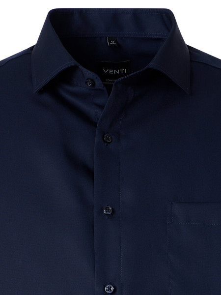 VENTI Comfort Fit Camicia Blu scuro Kent Twill - Vista 1