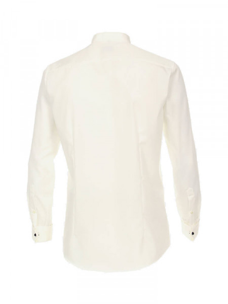 VENTI Regular Fit Camicia Beige chiaro Kläppchen Popeline