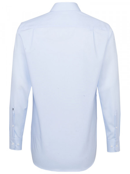 SEIDENSTICKER Regular Fit Camicia Azzurro Business Kent Popeline