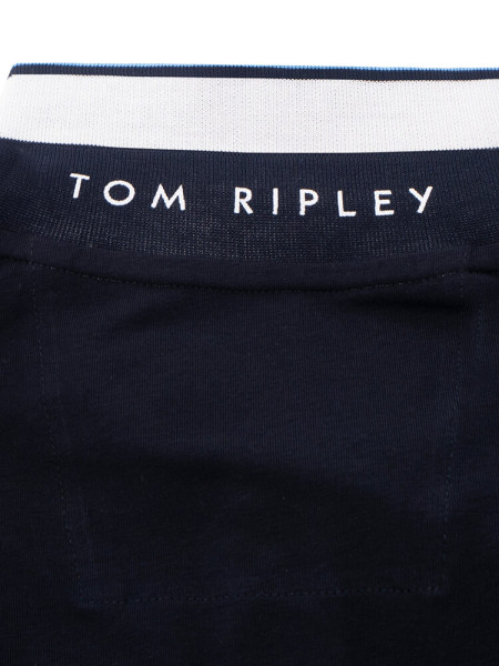 TOM RIPLEY Polo Marino Extrafeine Qualität - Vista 1
