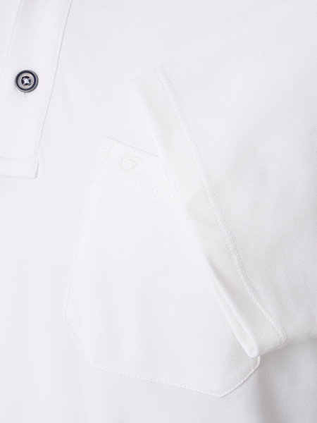 CASAMODA Polo Bianco Extrafeine Qualität - Vista 2