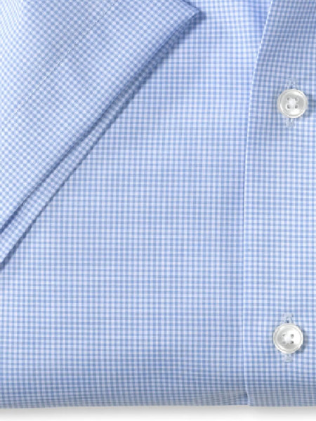 OLYMP Regular Fit Camicia Azzurro New Kent Popeline - Vista 2