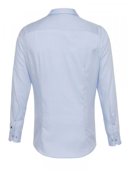 PURE Regular Fit Camicia Azzurro Haifisch Popeline