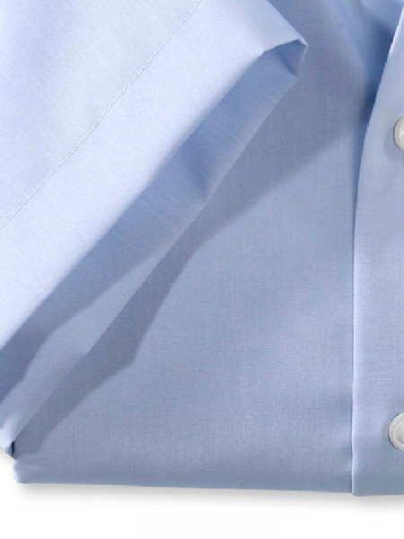 OLYMP Comfort Fit Camicia Azzurro New Kent Chambray - Vista 2