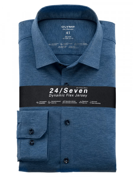 Camicia in jersey OLYMP No. Six 24/Seven super slim