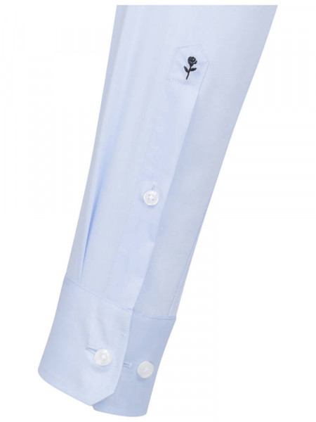 SEIDENSTICKER Regular Fit Camicia Azzurro Business Kent Chambray - Vista 1