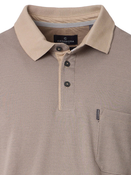 CASAMODA Polo Beige chiaro Piqué - Vista 1