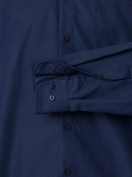 VENTI Comfort Fit Camicia Blu scuro Kent Popeline - Vista 2