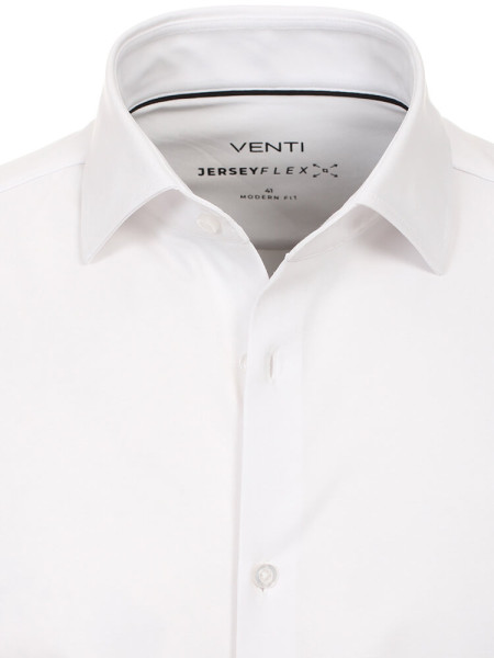 VENTI Regular Fit Camicia Bianco Kent Jersey - Vista 1