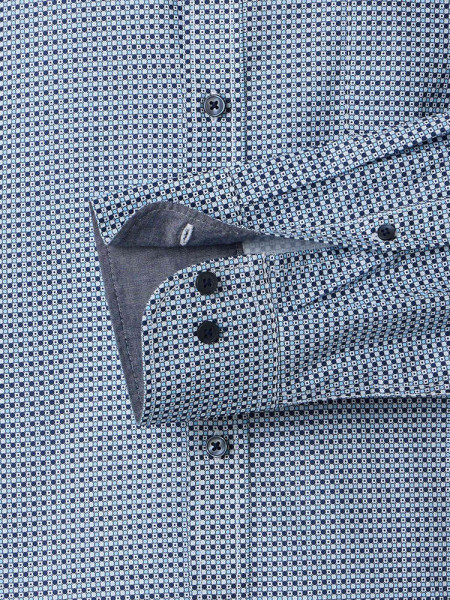 CASAMODA Regular Fit Camicia Azzurro Kent Easy Care  - Vista 2