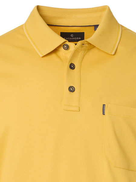 CASAMODA Polo Giallo Piqué - Vista 1