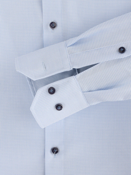VENTI Regular Fit Camicia Azzurro Kent Struktur - Vista 2